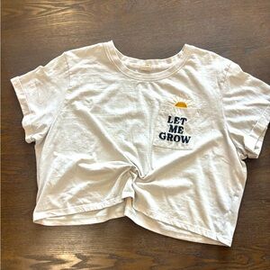 Recycled Threads “Let Me Grow” XL T-shirt